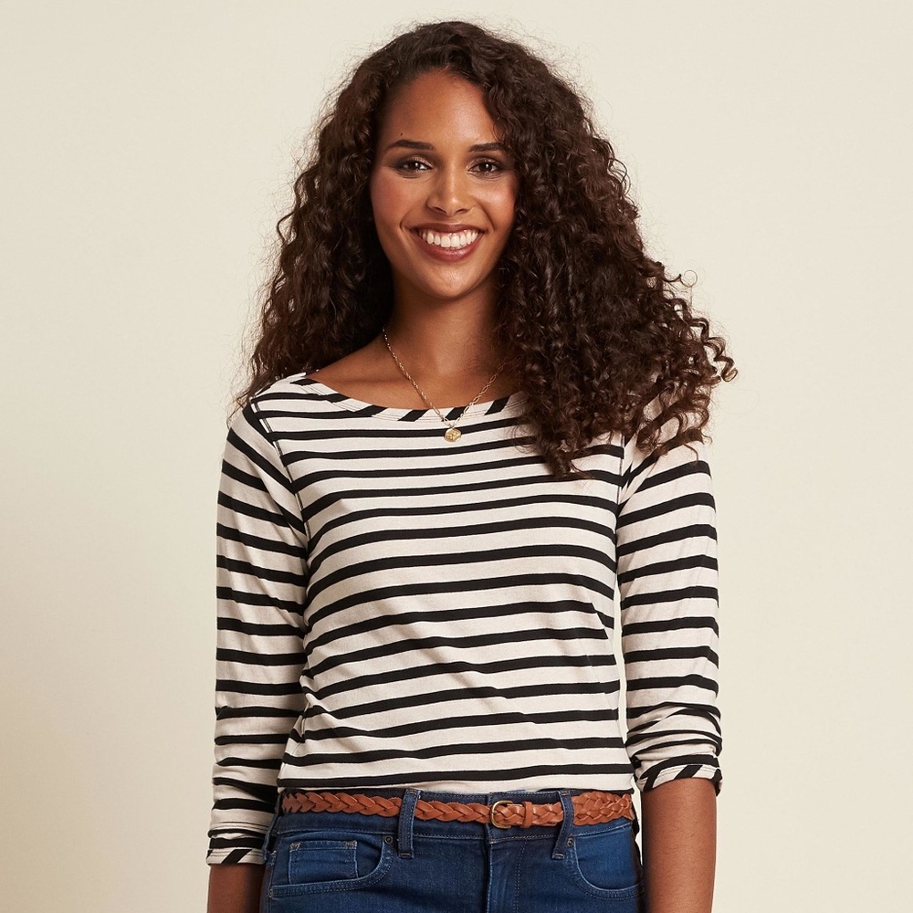 3/4 Sleeve Breton Shirt - Hatley